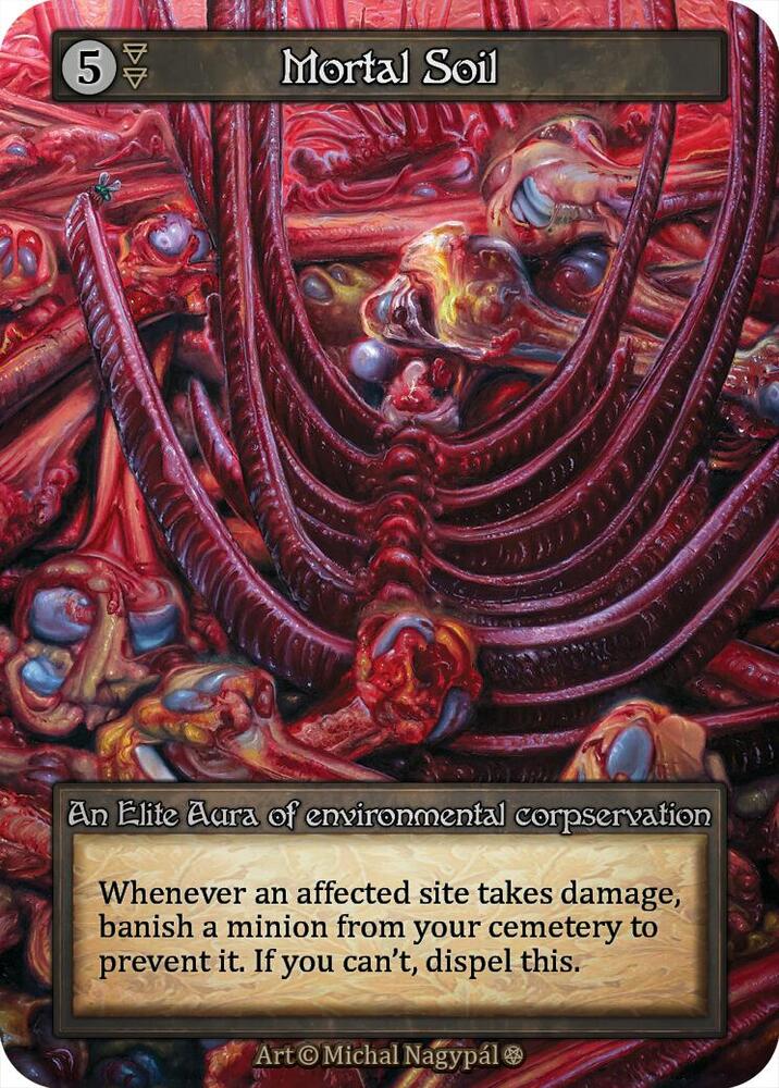 Mortal Soil — Gothic card