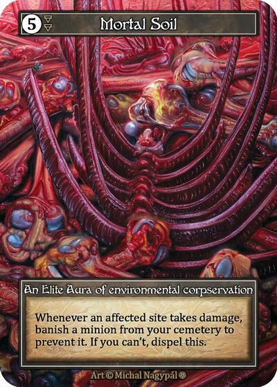 Mortal Soil (Foil) card