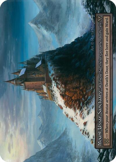 Mount Ussar Sanctuary card