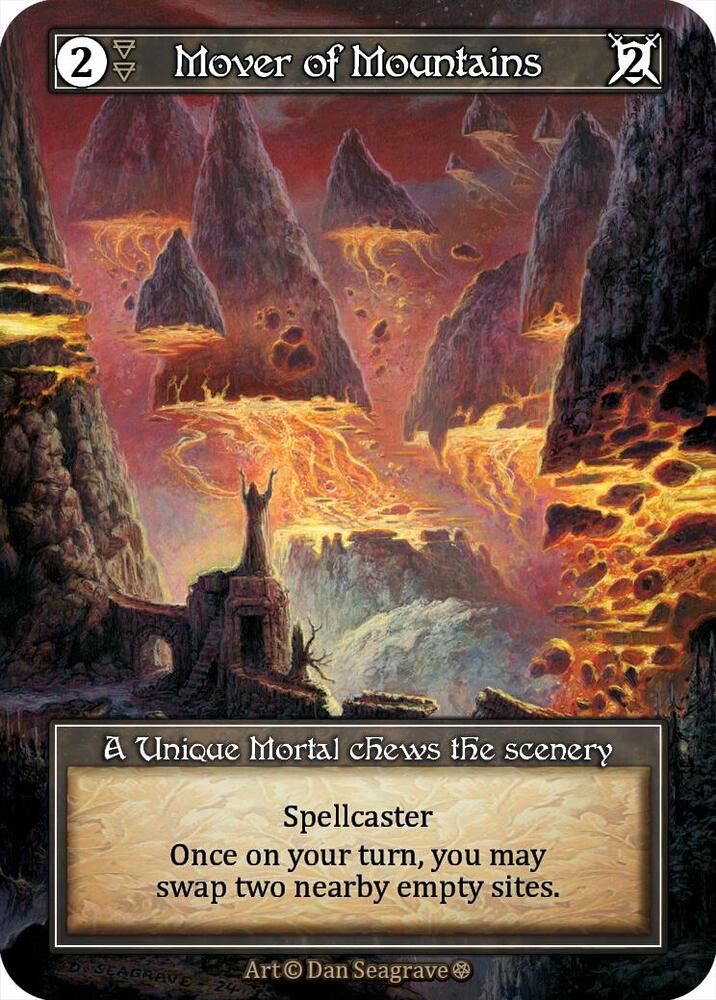 Mover of Mountains (Foil) - Gothic - Sorcery: Contested Realm