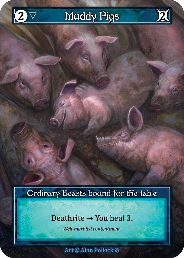 Muddy Pigs (Foil) - Gothic - Sorcery: Contested Realm - TCGplayer.com