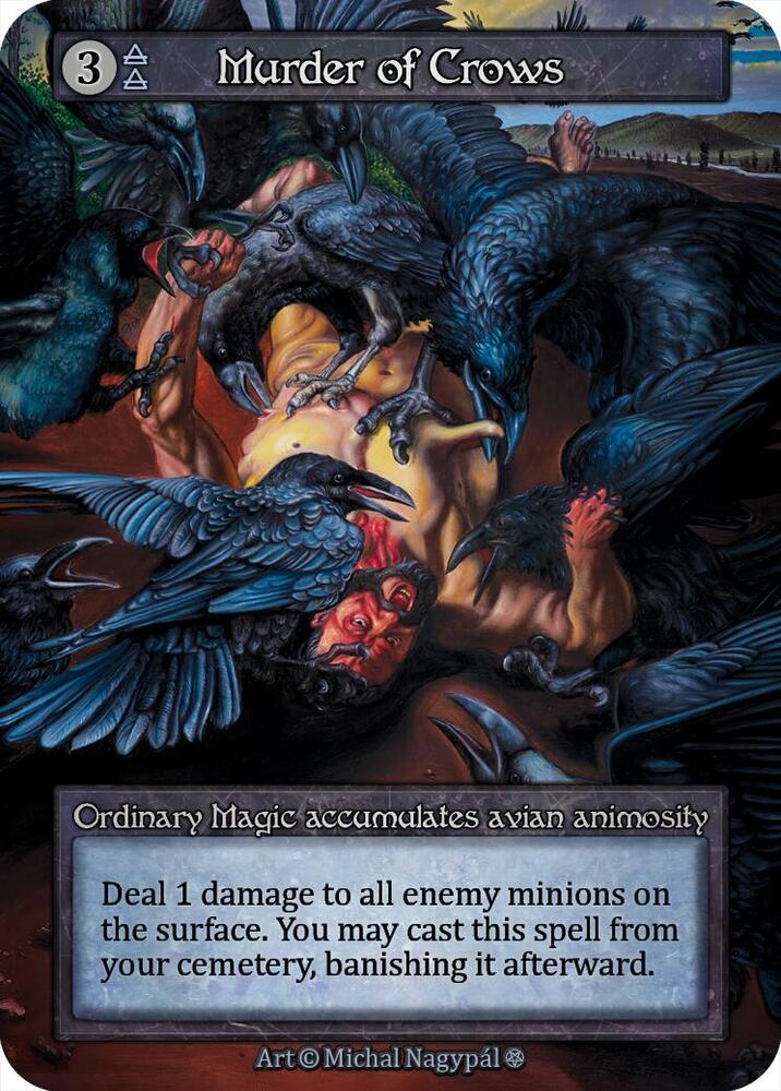 Murder of Crows - Gothic - Sorcery: Contested Realm - TCGplayer.com