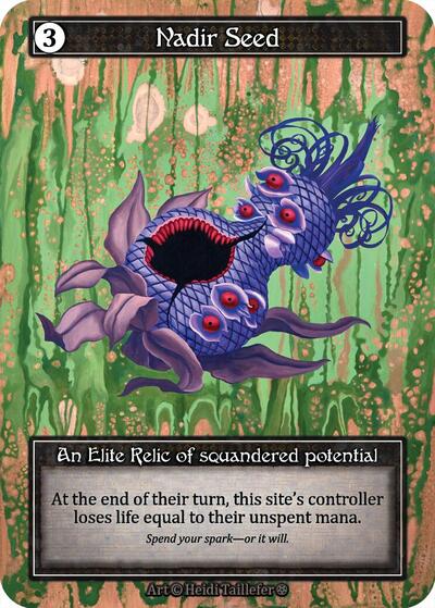 Nadir Seed (Foil) Gothic card price
