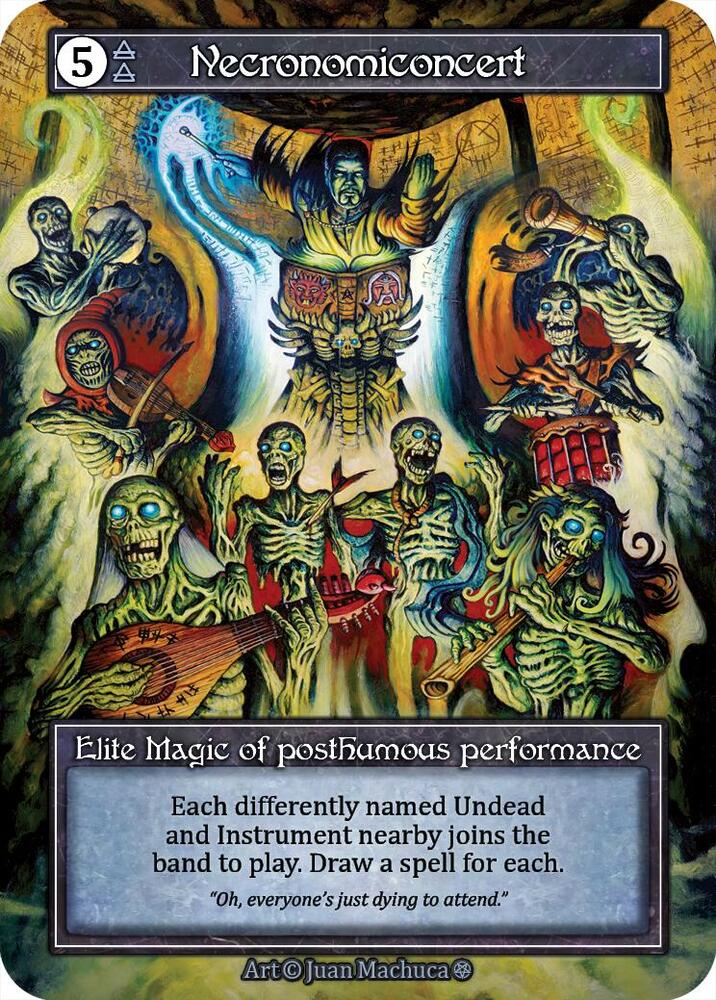 Necronomiconcert (Foil) - Gothic - Sorcery: Contested Realm