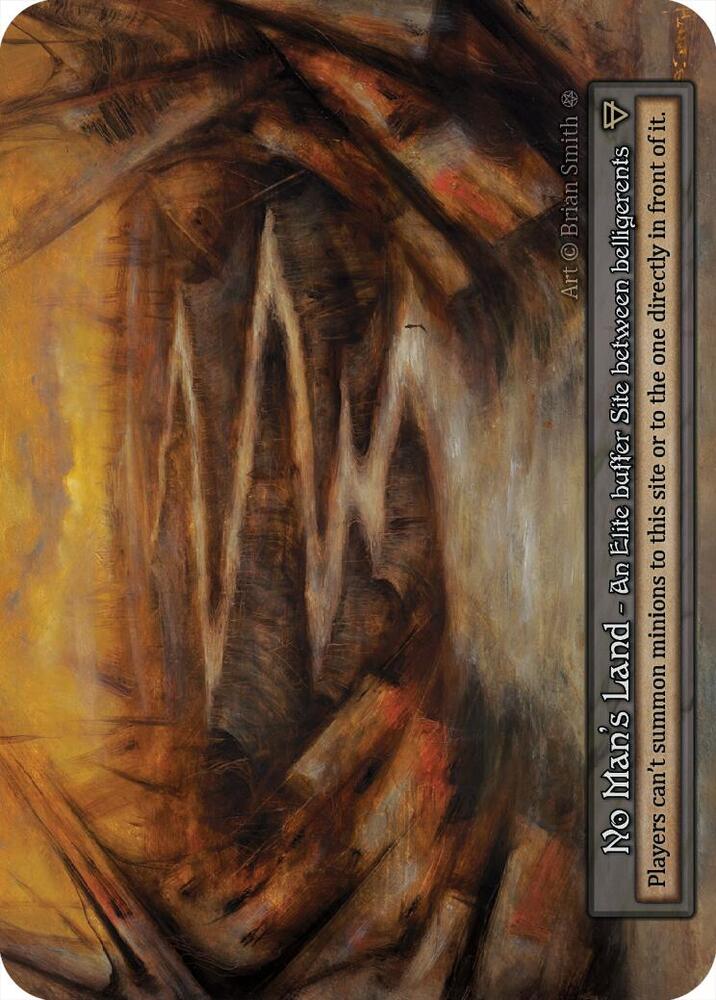 No Man's Land — Gothic card