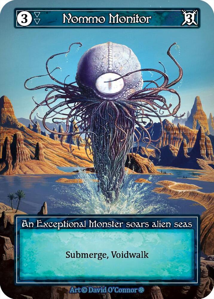Nommo Monitor (Foil) - Gothic - Sorcery: Contested Realm