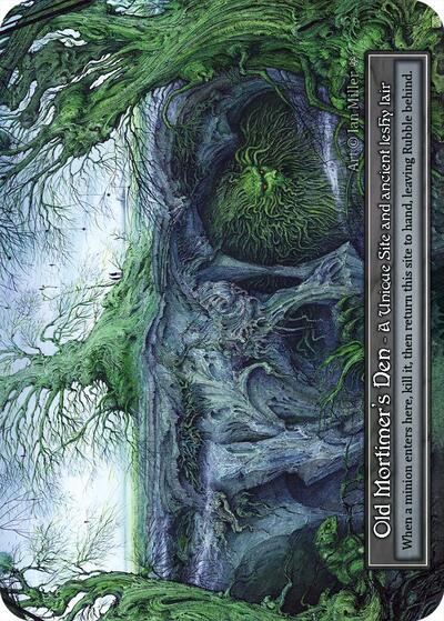 Old Mortimer's Den (Foil) Gothic card price