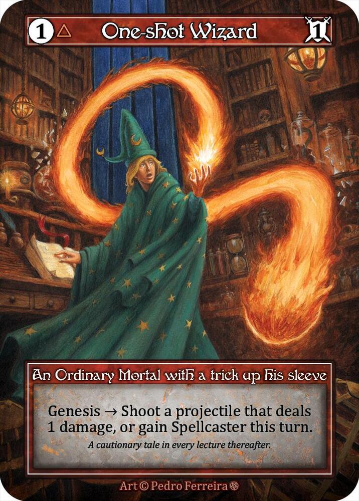 One-shot Wizard (Foil) - Gothic - Sorcery: Contested Realm