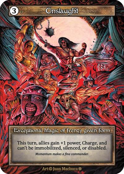 Onslaught (Foil) Gothic Exceptional Sorcery card — value and price