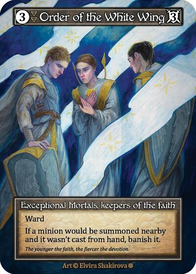 Order of the White Wing (Foil) card