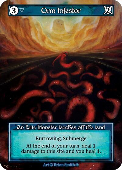 Orm Infestor (Foil) Gothic card price
