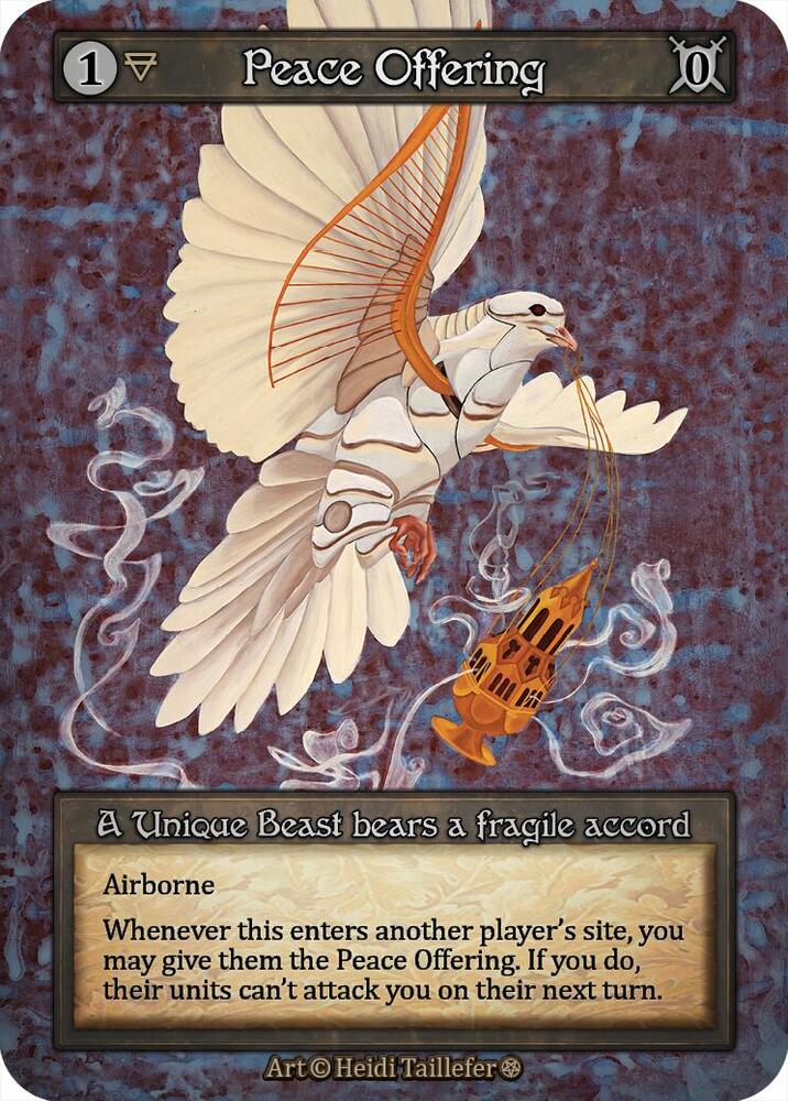 Peace Offering - Gothic - Sorcery: Contested Realm - TCGplayer.com