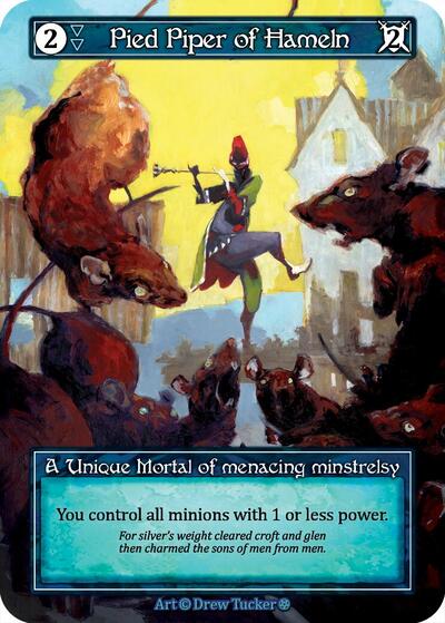 Pied Piper of Hameln (Foil) Gothic card price