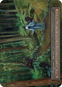 Pilgrim's Shrine (Foil) - Sorcery Gothic trading card