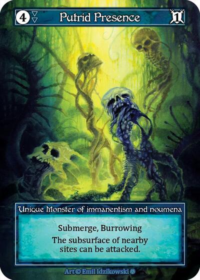 Putrid Presence (Foil) Gothic card price