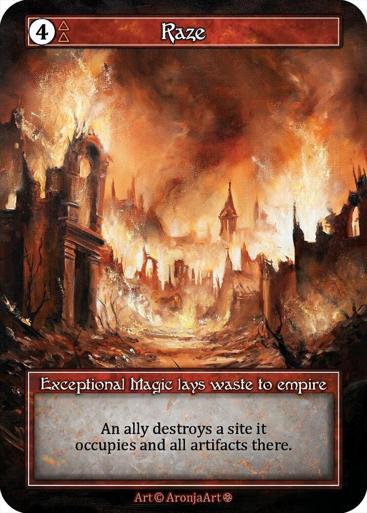 Raze (Foil) - Gothic - Sorcery: Contested Realm - TCGplayer.com