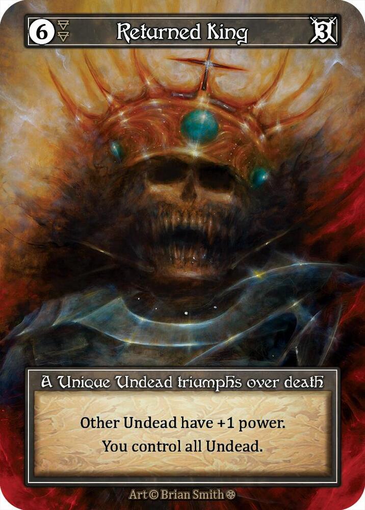 Returned King (Foil) - Gothic - Sorcery: Contested Realm