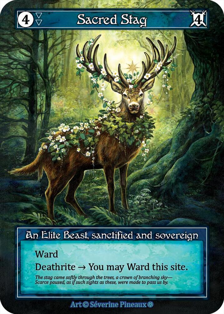 Sacred Stag (Foil) - Gothic - Sorcery: Contested Realm - TCGplayer.com
