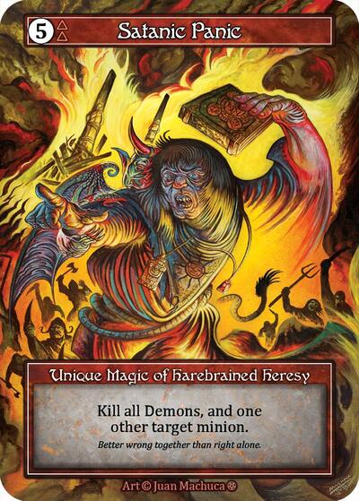 Satanic Panic (Foil) Gothic card price