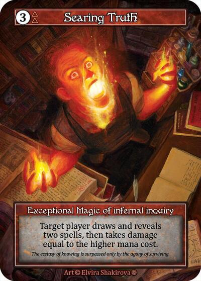 Searing Truth (Foil) Gothic card price