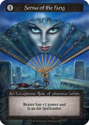 Sensu of the Fang — Gothic card