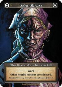 Sister Stefania (Foil) - Gothic - Sorcery: Contested Realm card