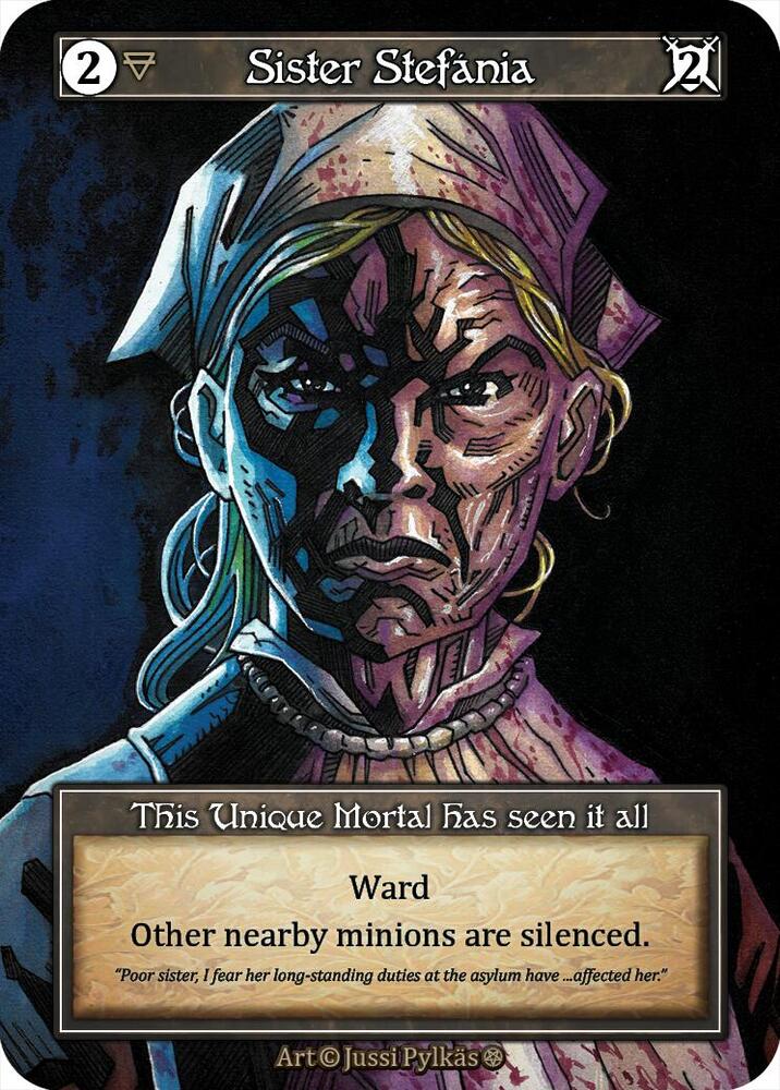 Sister Stefania (Foil) - Gothic - Sorcery: Contested Realm