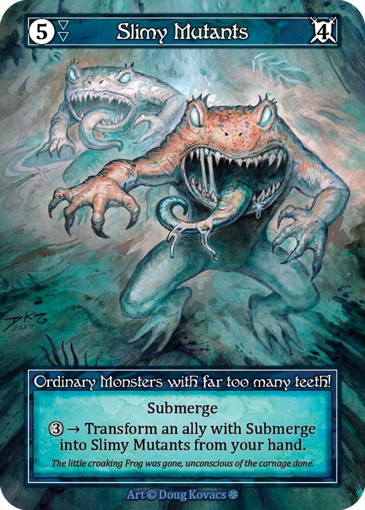 Slimy Mutants (Foil)