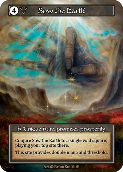 Sow the Earth (Foil) Gothic card price