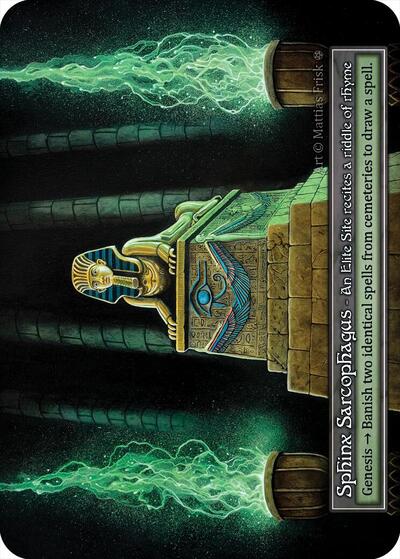 Sphinx Sarcophagus (Foil) Gothic card price