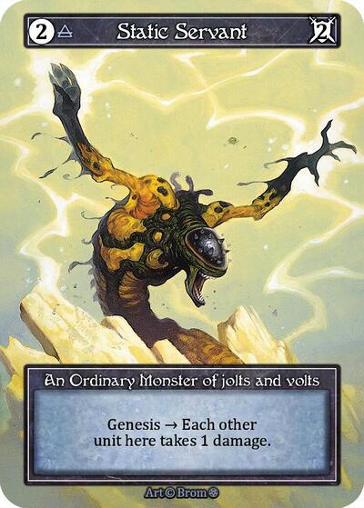 Static Servant (Foil) Gothic card price