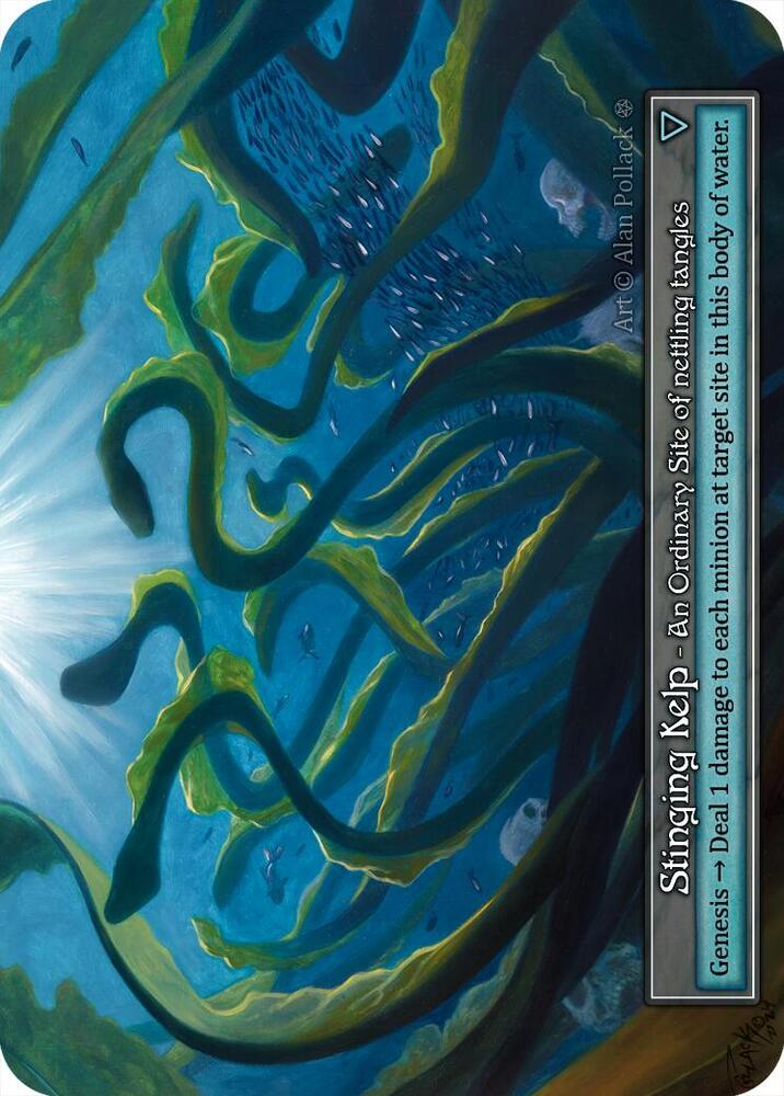 Stinging Kelp (Foil) - Gothic - Sorcery: Contested Realm