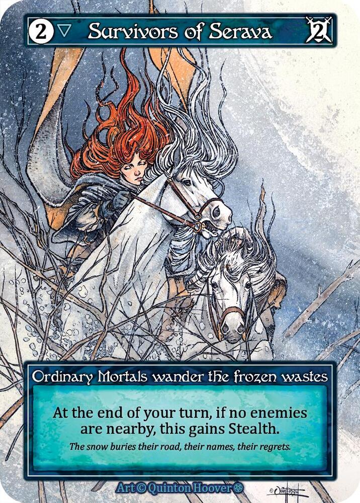 Survivors of Serava (Foil) - Gothic - Sorcery: Contested Realm