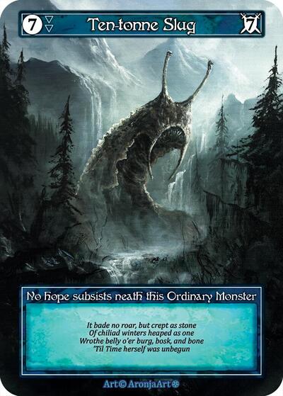 Ten-tonne Slug (Foil) Gothic card price