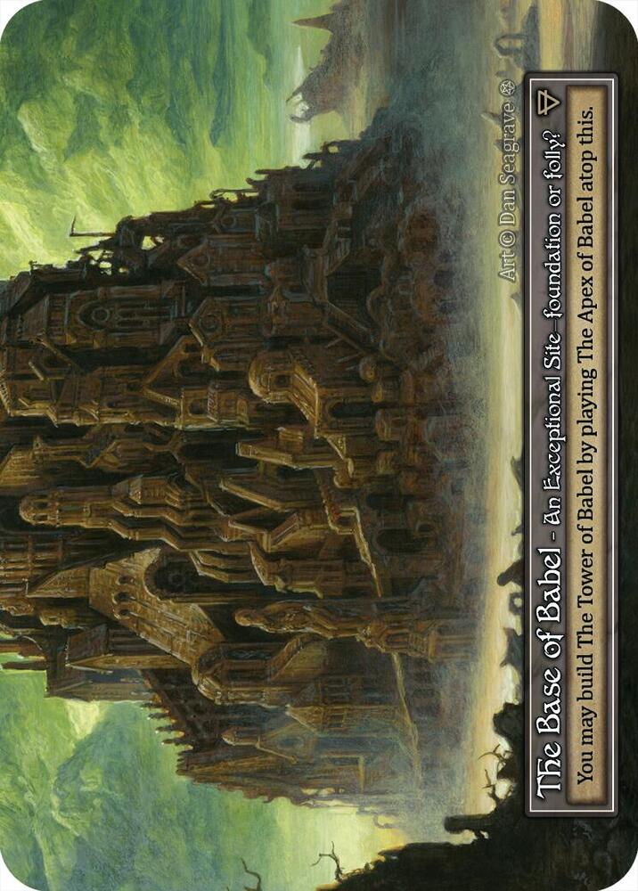 The Base of Babel (Foil) - Gothic - Sorcery: Contested Realm
