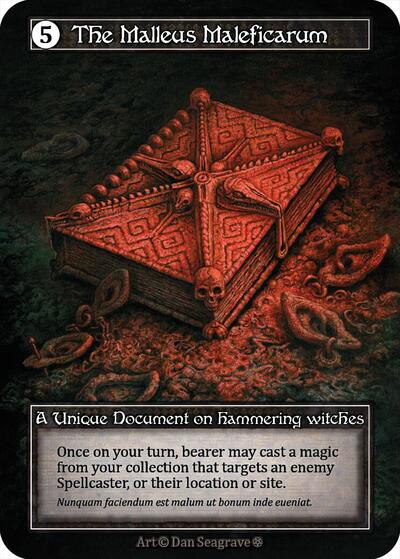 The Malleus Maleficarum (Foil) card