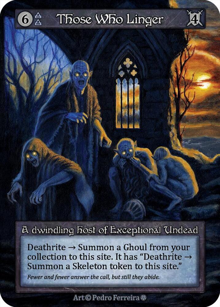 遊戯王 レイリ Those Who Linger - Gothic - Sorcery: Contested Realm - TCGplayer.com