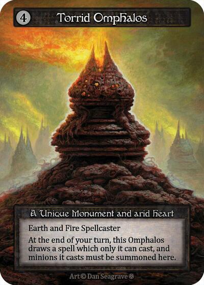 Torrid Omphalos card
