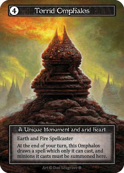 Torrid Omphalos (Foil) Gothic card price