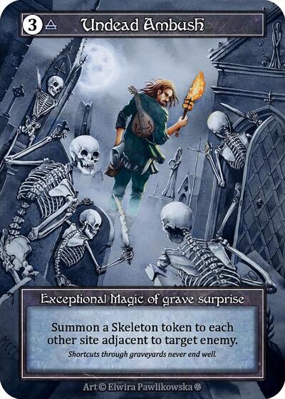 Undead Ambush (Foil) card