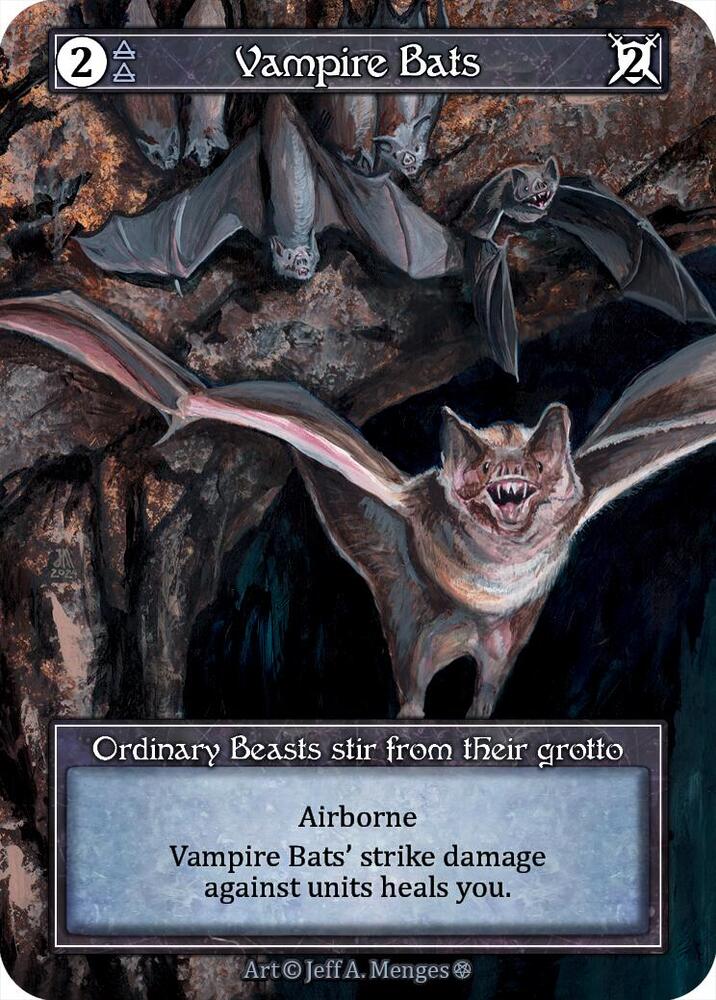 雷*神様 ヴァイス Eternal Harmony RRR4枚セット Vampire Bats (Foil) - Gothic - Sorcery: Contested Realm