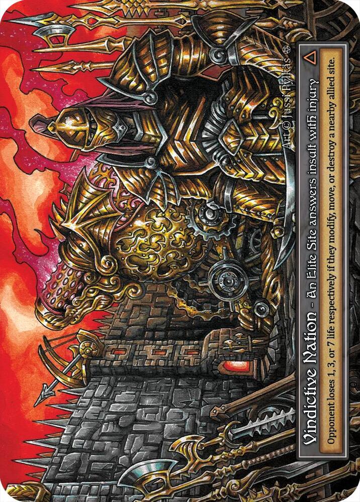 Vindictive Nation (Foil) - Gothic - Sorcery: Contested Realm