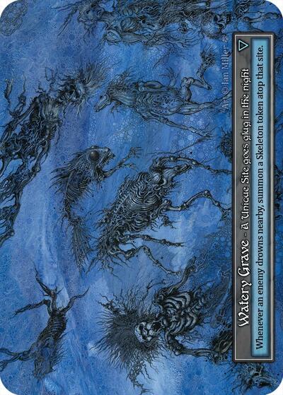 Watery Grave (Foil) card