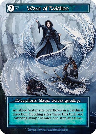 Wave of Eviction (Foil) Gothic card price