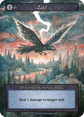 Zap! — Gothic card
