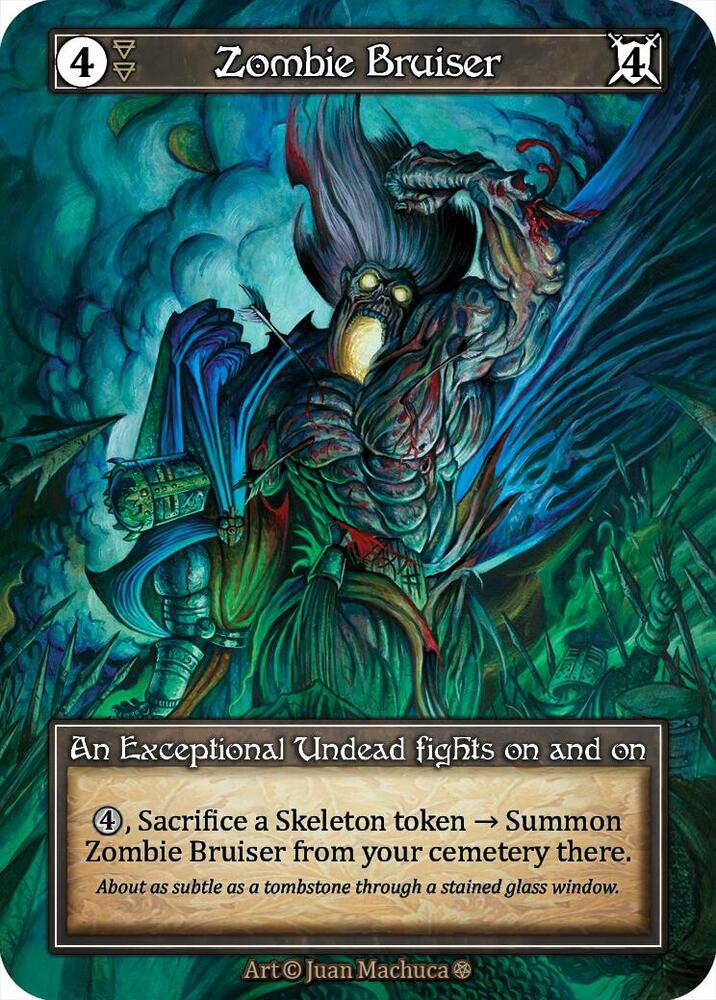 Zombie Bruiser (Foil) - Gothic - Sorcery: Contested Realm