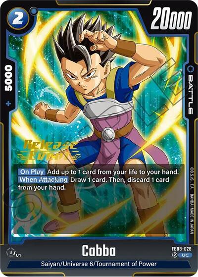 Cabba - FB08-028 card