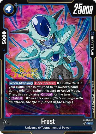 Frost card