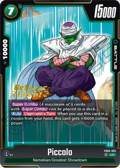 Piccolo - FB08-065 card