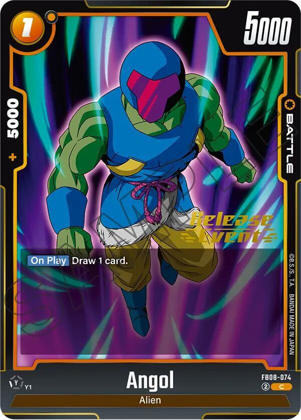 Angol - Saiyan's Pride Release Event Cards - Dragon Ball Super
